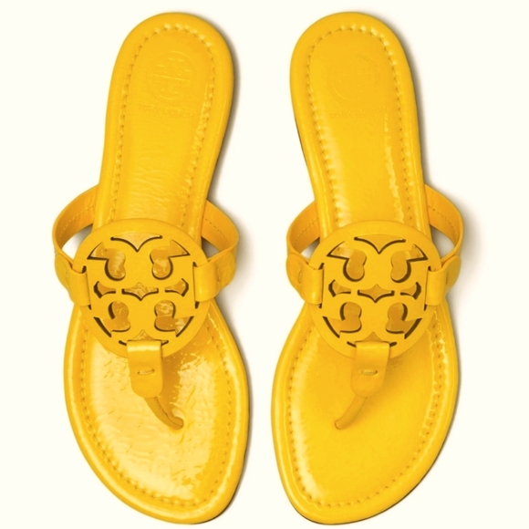 tory burch miller yellow